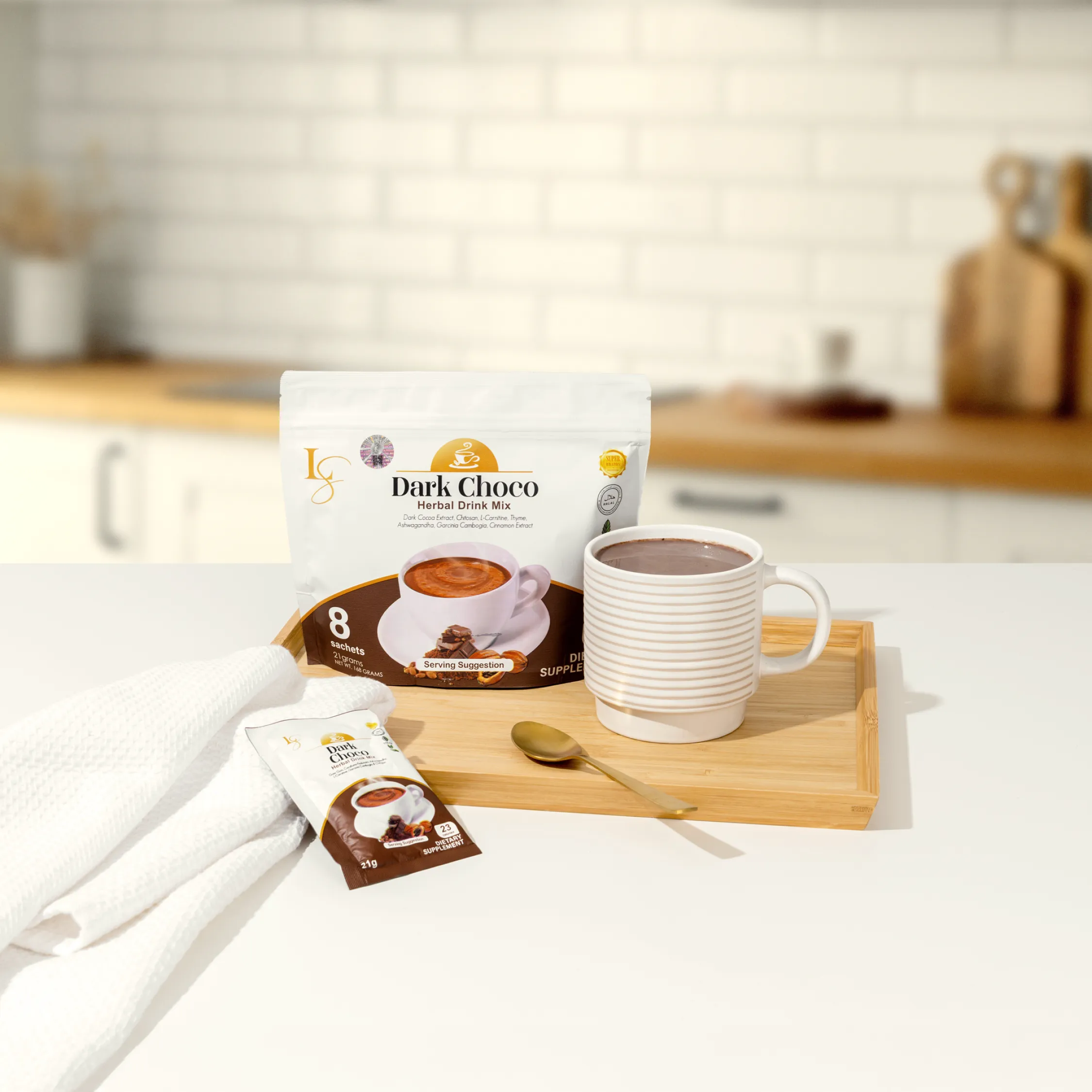 Dark Choco Pouch