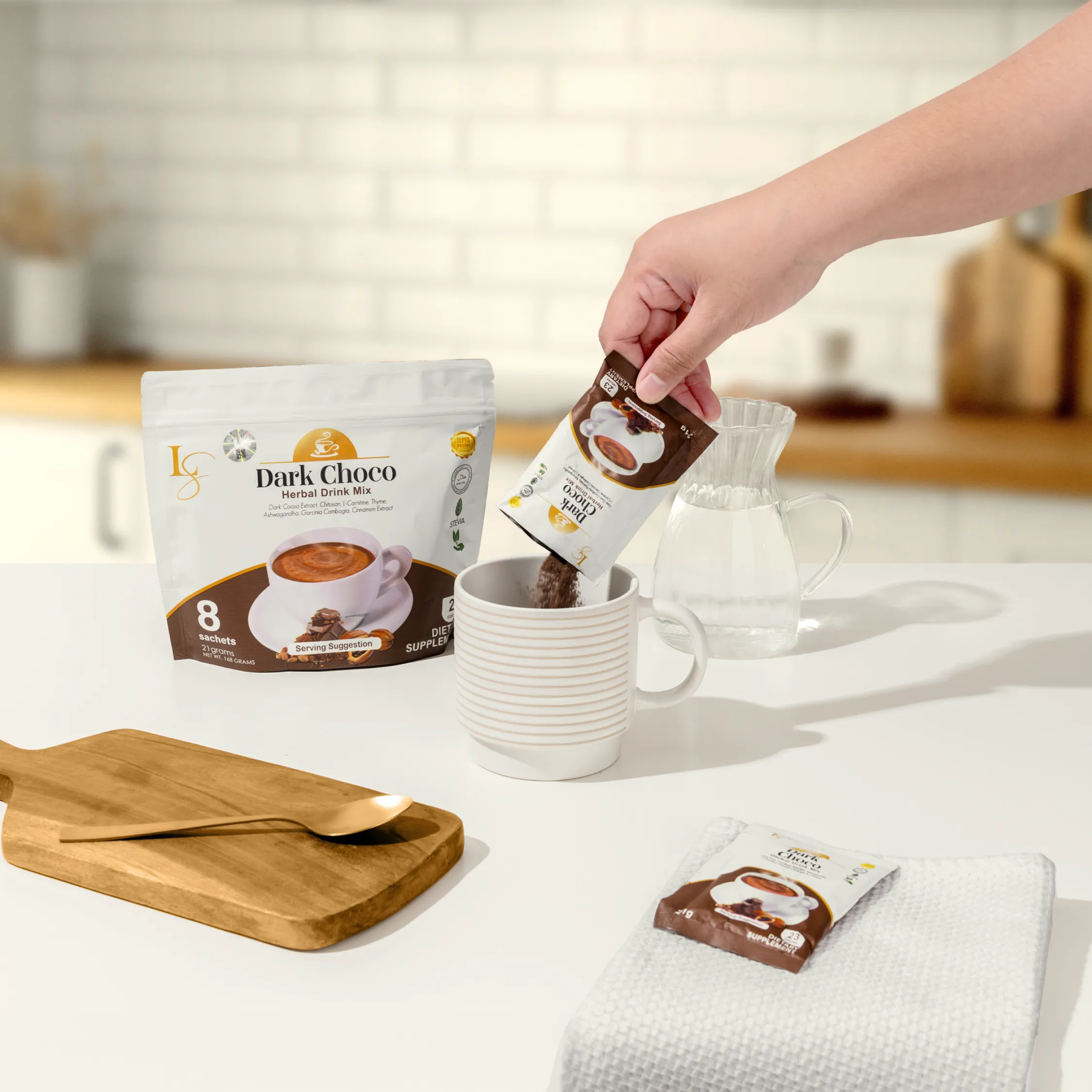 Dark Choco Pouch - Image 3