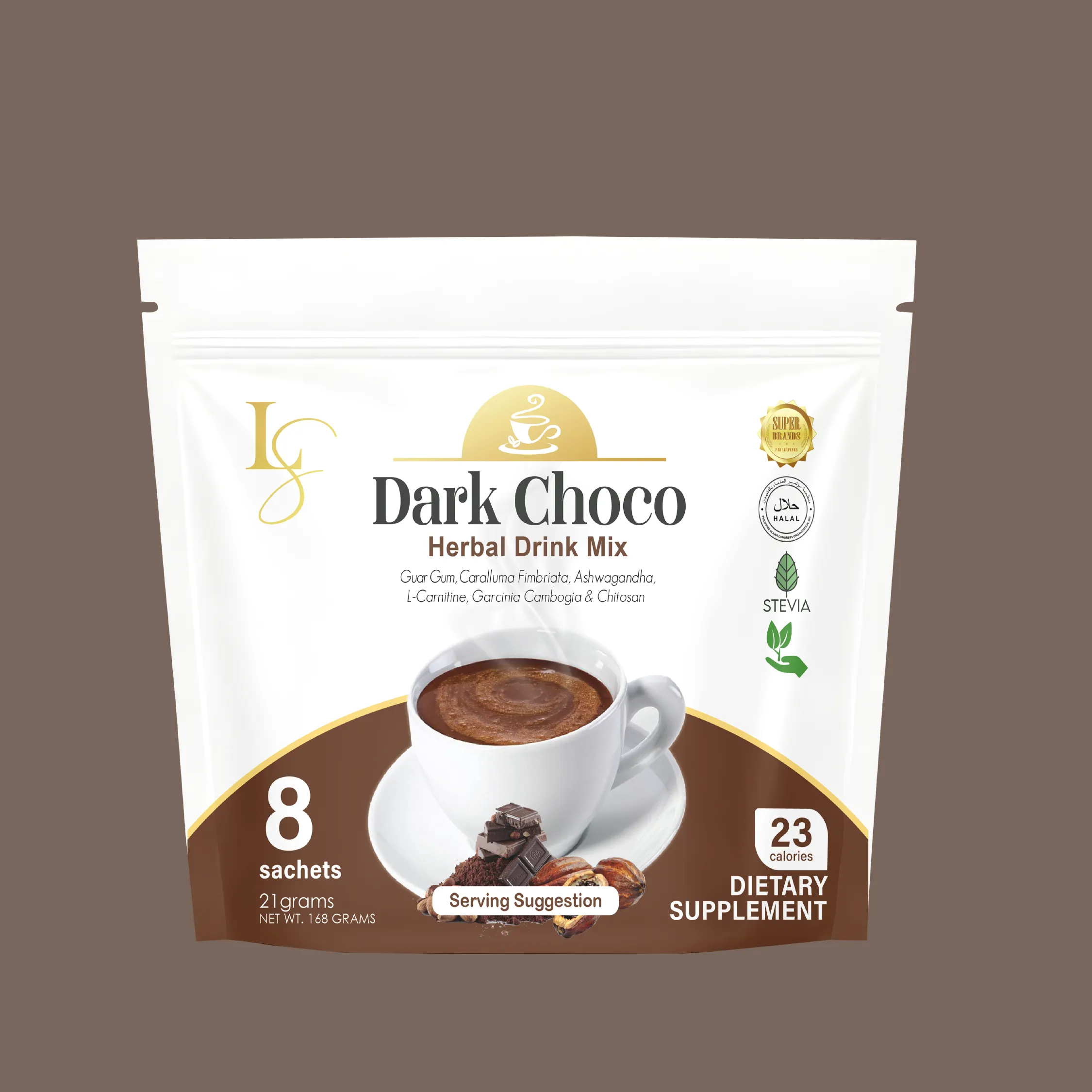 Dark Choco Pouch