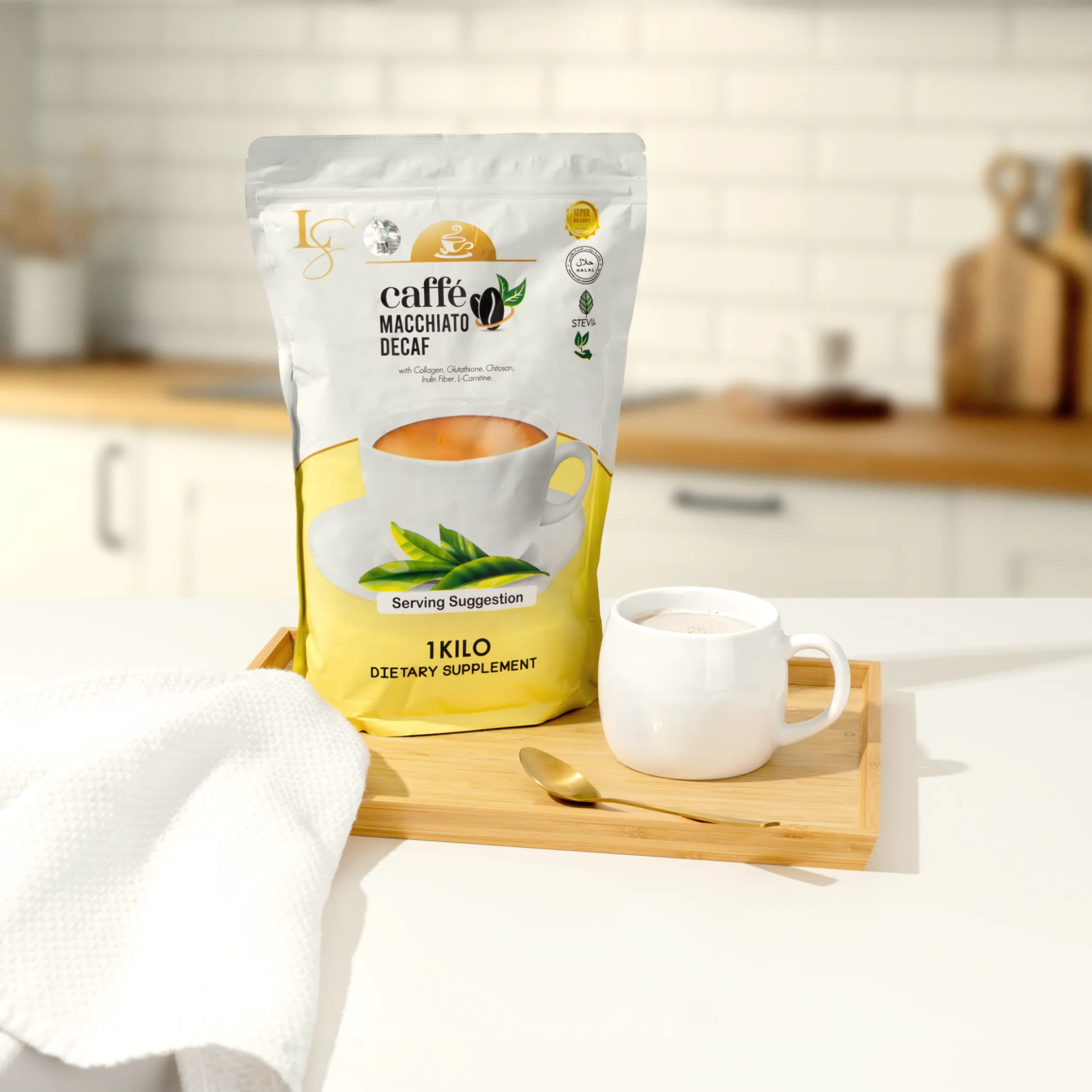 Caffe Macchiato Decaf Kilo Pouch