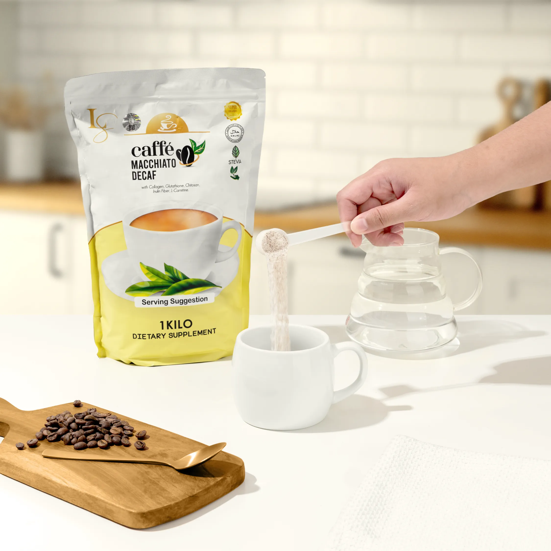 Caffe Macchiato Decaf Kilo Pouch - Image 3
