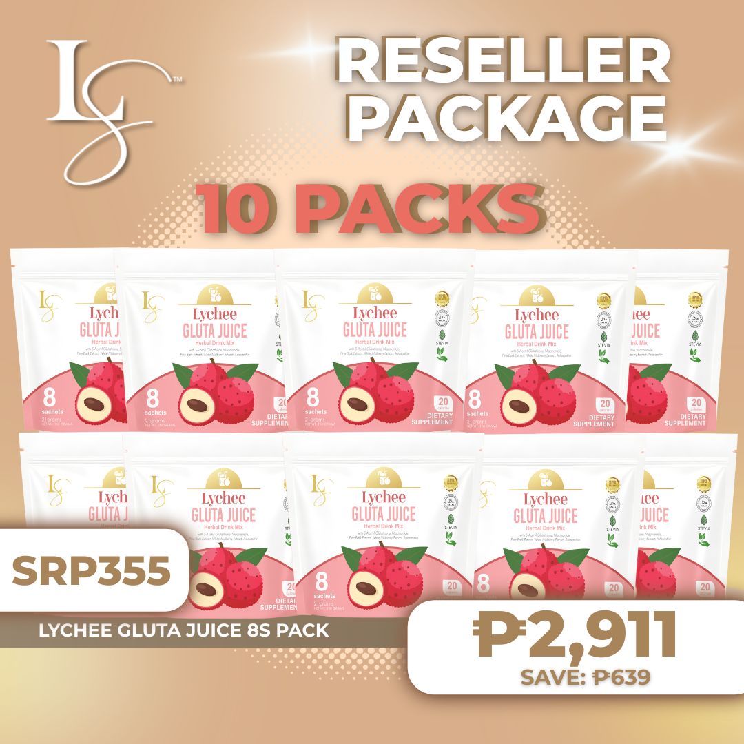 Lychee Gluta Juice Resellers Package
