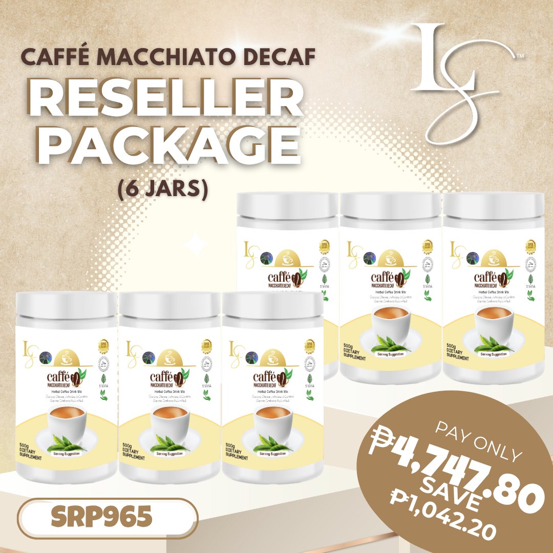 Caffe Macchiato Decaf Half-Kilo Reseller Package
