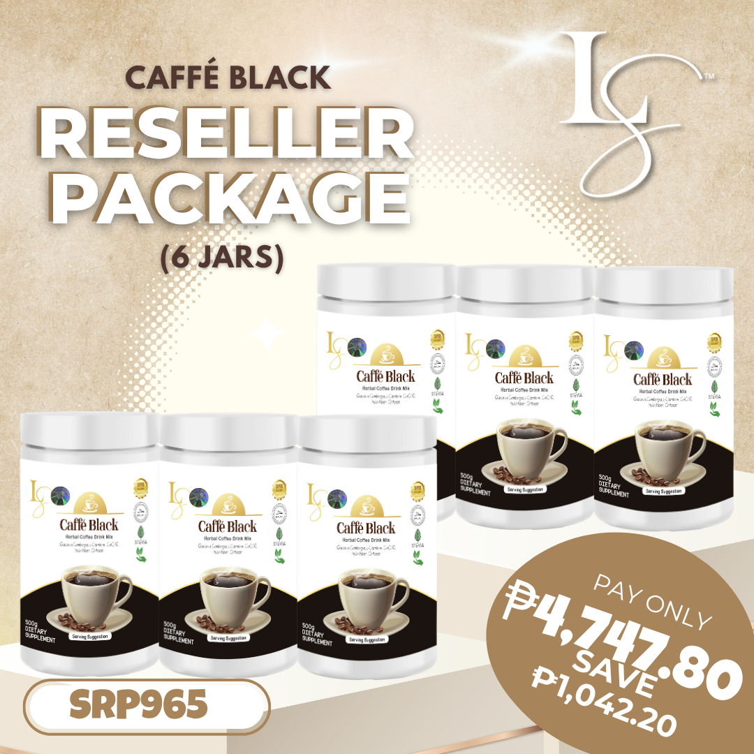 Caffe Black Half-Kilo Reseller Package