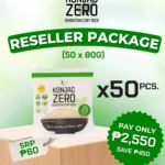 Konjac Zero (80g) Reseller Package