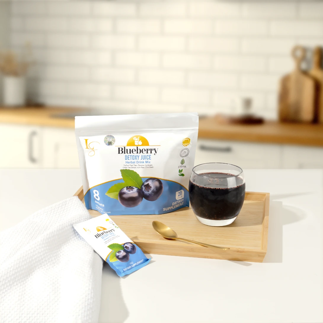 Blueberry Detoxy Juice