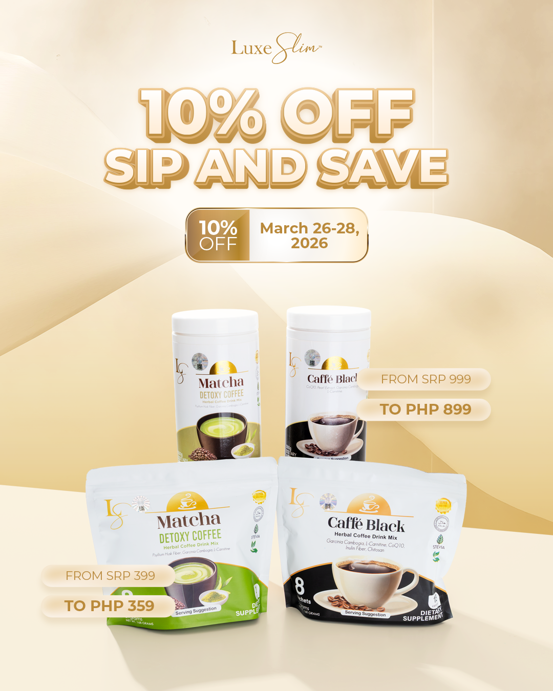 Payday Sale_Matcha & Caffe Black