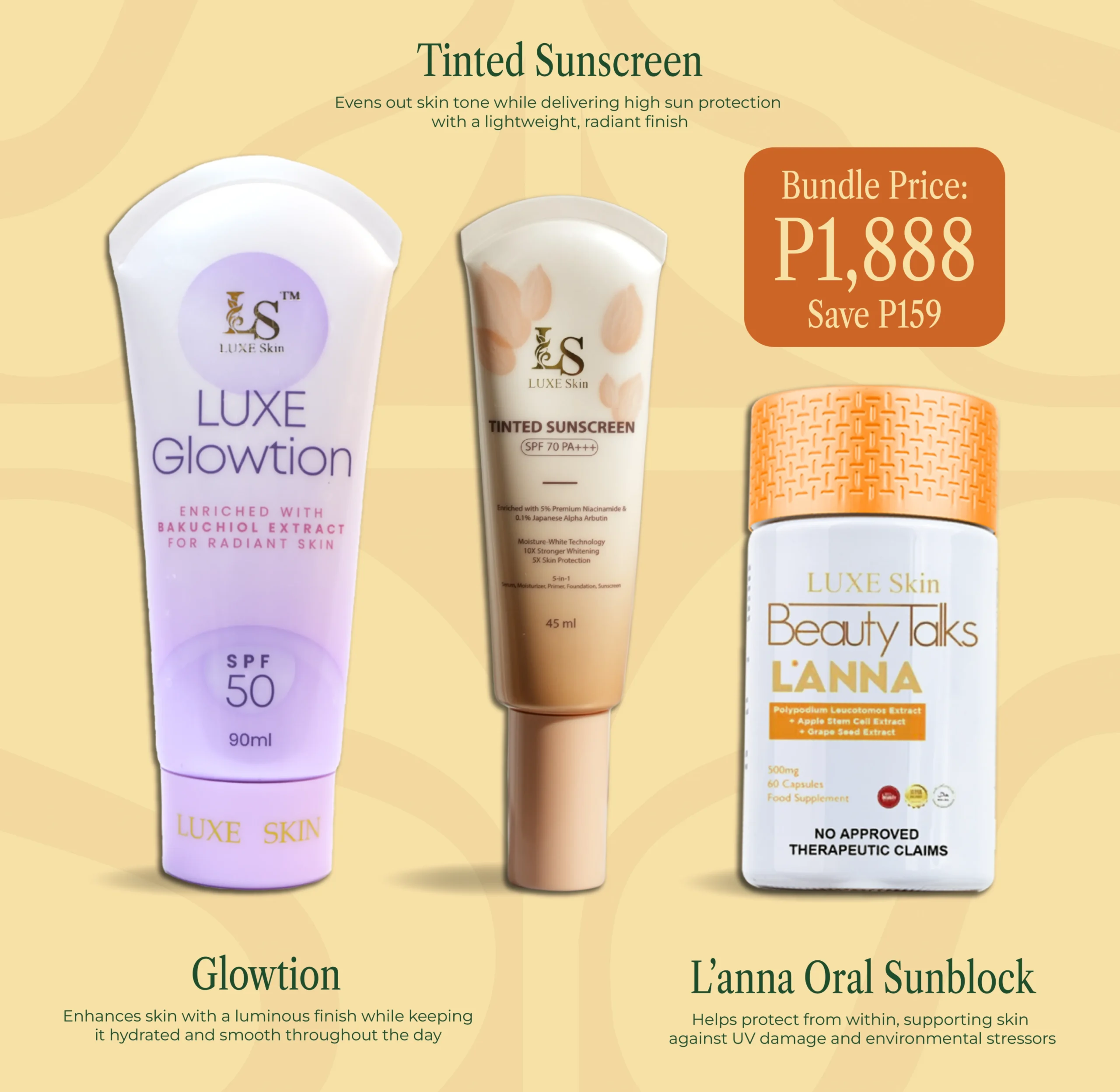 Luxe Skin Sun-Proofed Bundle