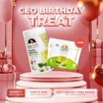 Cucumber Dalandan CEO Birthday Promo
