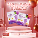 Promeal Taro Hearty Meal Diet CEO Birthday Promo
